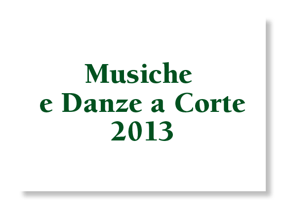 BOX musiche e danze a corte 2013